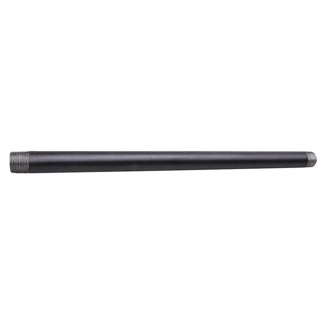 GRAINGER APPROVED 90717GR Black Pipe,Threaded,1-1/4x18 In