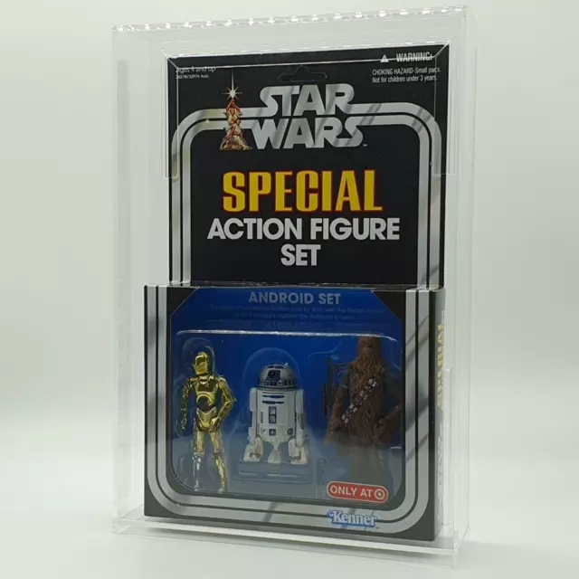 Acryl Case für Star Wars 3-Pack (TVC) Figuren (3,75 Zoll)