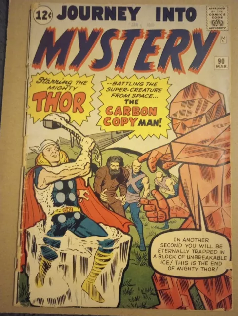 Journey Into Mystery #90 February 1963 - Silver Age Early Thor