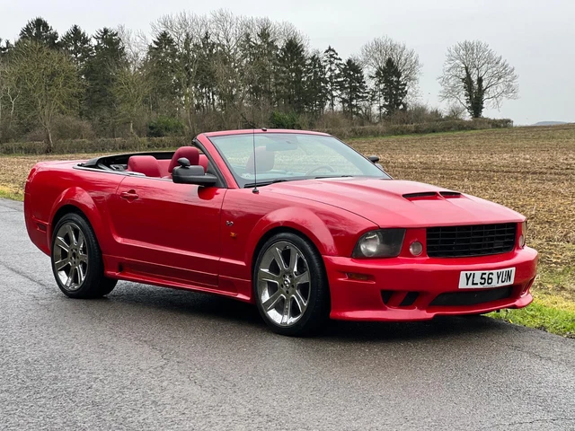 Ford Mustang 4.6 V8, manual, convertible, Saleen body styling. Ford Mustang 4.6 V8, manual, convertible, Saleen body styling.