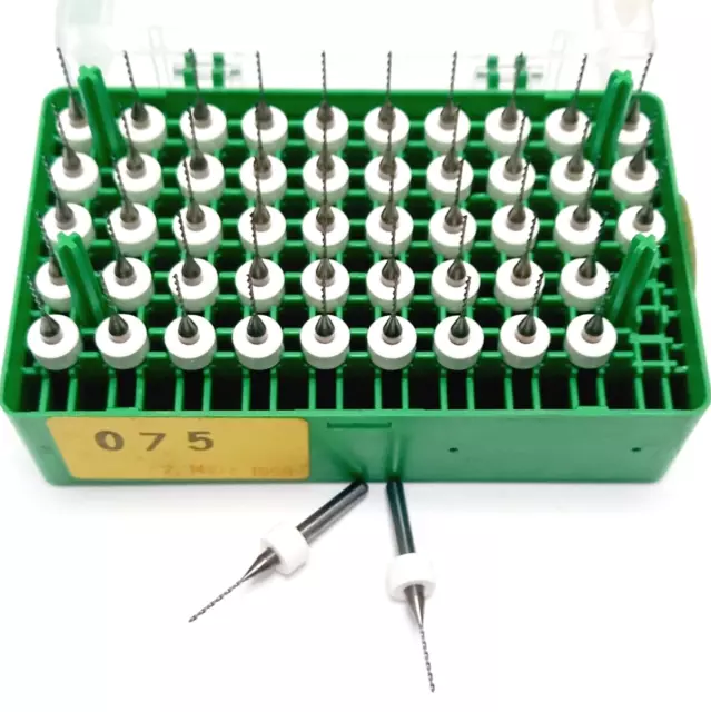 Solid Carbide Drill/ HAM Prazision/ Ø 0.75 mm /50pcs.