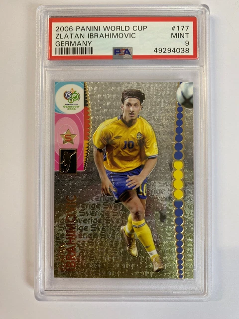 Autocollant Panini Zlatan Ibrahimovic - Coupe Du Monde 2002 - Rookie #456 - Suède