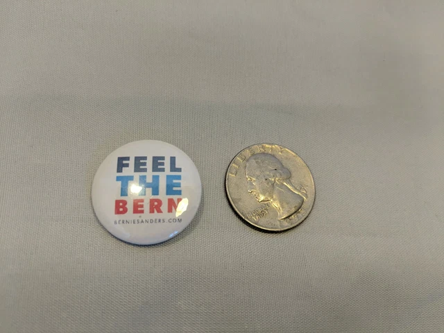 Bernie Sanders 2020 Buttons/Pin Set Of 10, 1" diameter pins. Free Shipping 9