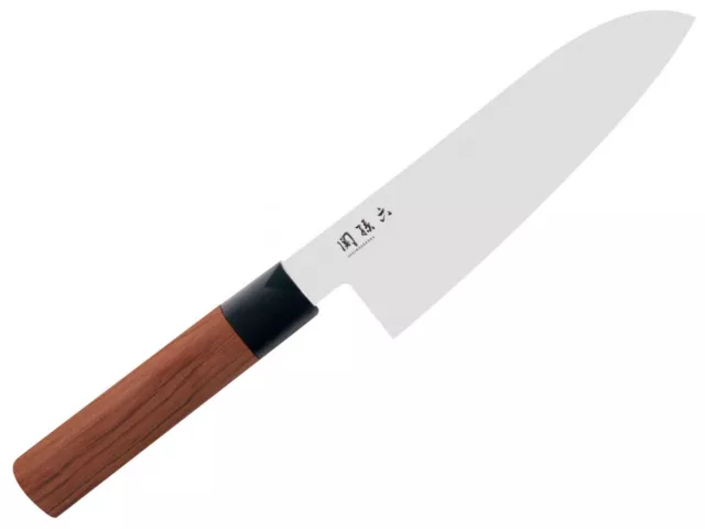 KAI Seki Magoroku Redwood MGR-170S Santoku Messer Allzweckmesser Japan Holz 17cm