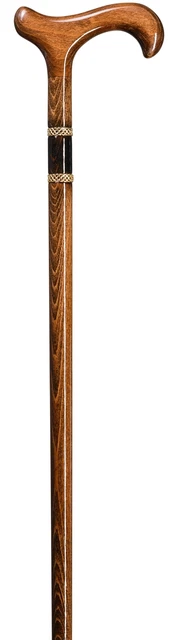 Bastón Bijoux Derby Nogal Color Braun Material Haya Bastón