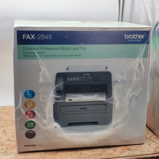 Brother Fax-2845 Laserfax mit Telefon und Kopierer 16 MB NEU Faxgerät
