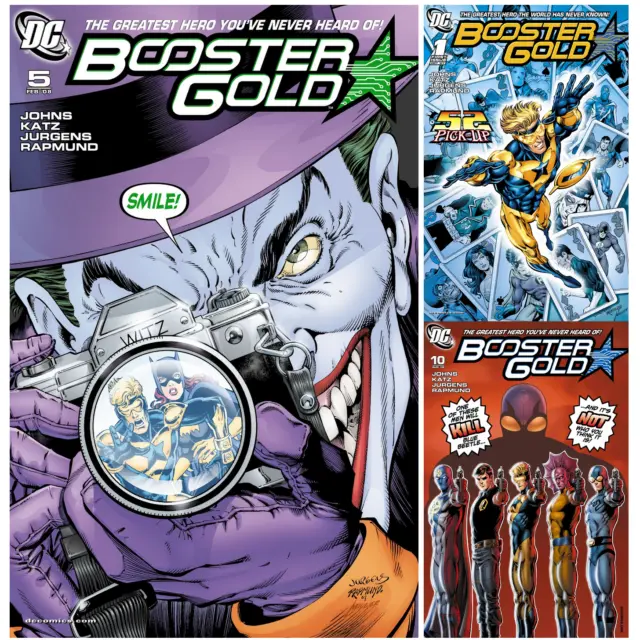 Booster Gold U PICK comic 0 1 2 3 4 5 6 7 8 9 10-47 24 1st Black Beetle 2007 DC