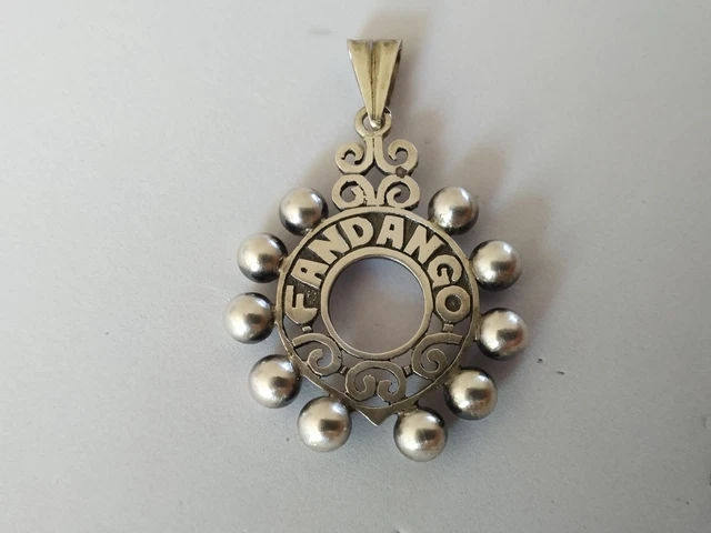 Pendentif Basque En Argent Sterling - Signé H. TEGUY Dizainier Euskal - Occasion