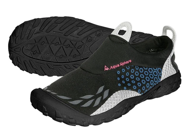 JOTO Chaussure d'eau Water Shoes Aquatiques Homme Femme, Chaussures de Plage de Mer de Piscine Sandales Plastiques, Anti Sable Antidérapant Sèche