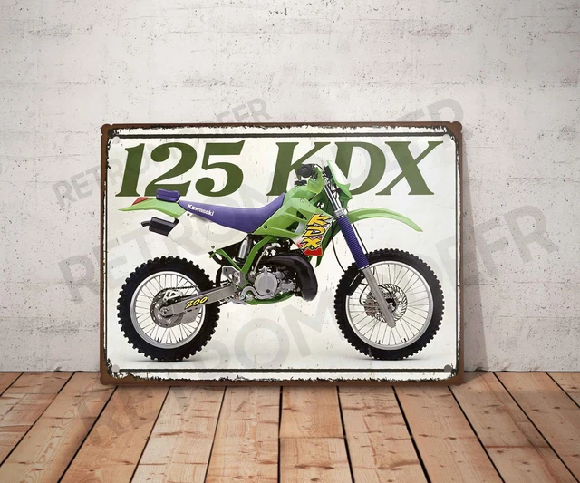 Plaque Métal Vintage Suzuki GSX1100 Katana - Enseigne Garage Moto Déco