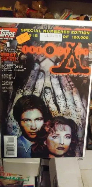 The X-Files #1 (Jan 1995, Topps) SPECIAL NUMBERED EDITION 70289  OF 120,000