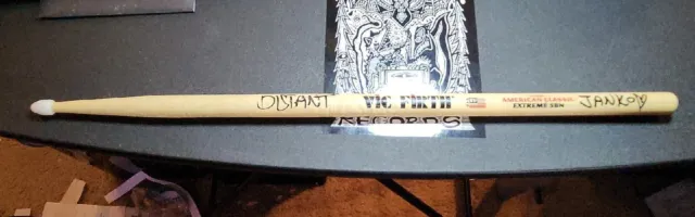 Drum Stick Drumstick Signed Autographed by JAN MATO of DISTANT