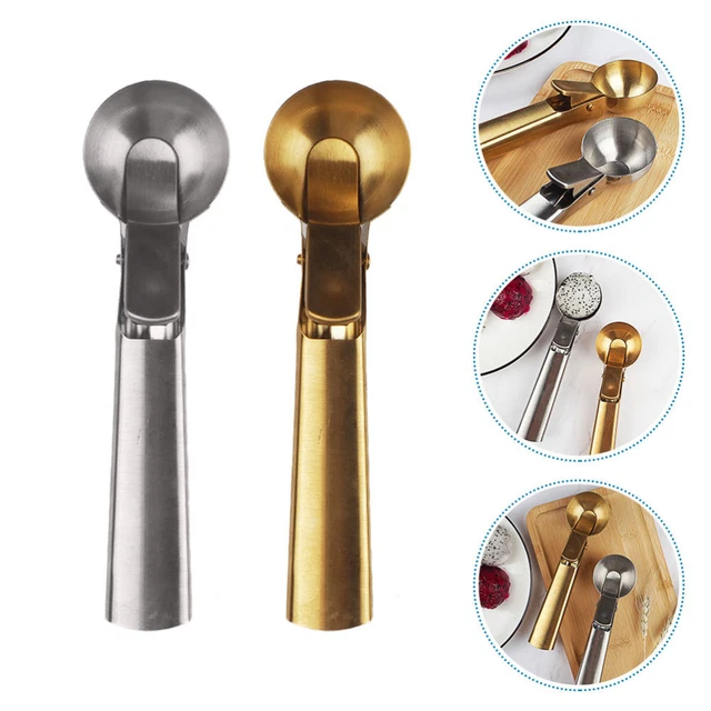 Cucchiaio per tomba pala in acciaio inox cucchiaio da servizio per frutta argento acciaio inossidabile