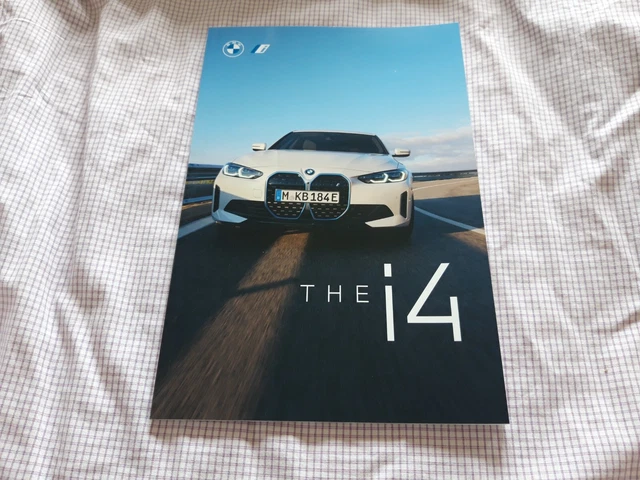 2024 BMW I4/I4 M50 brochure brochure INGLESE lucido 4 2023 56 pagine ...