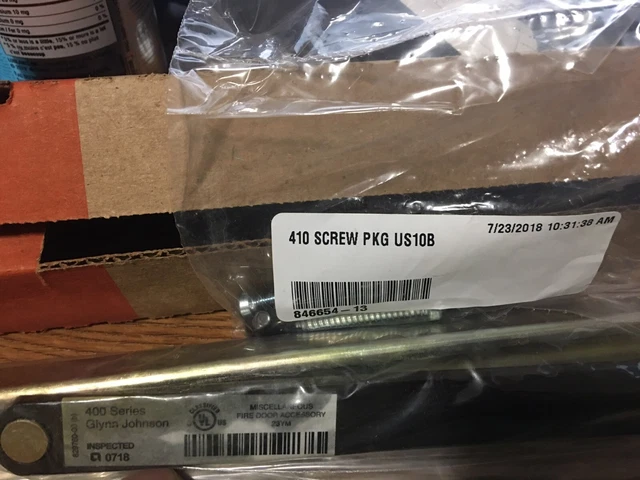 Glynn-Johnson 414S SP313 1.3/4"DR concealed overhead door holder or stop NIB 3