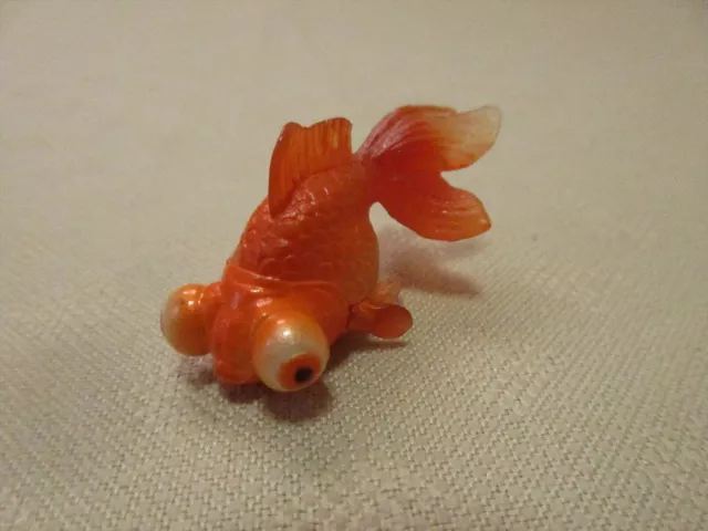 Kaiyodo Choco egg Japanese Animatales mini figure Goldfish animal toy Furuta