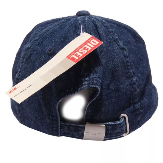 5007T cappellino bimbo DIESEL blu denim baseball cap hat kid 2