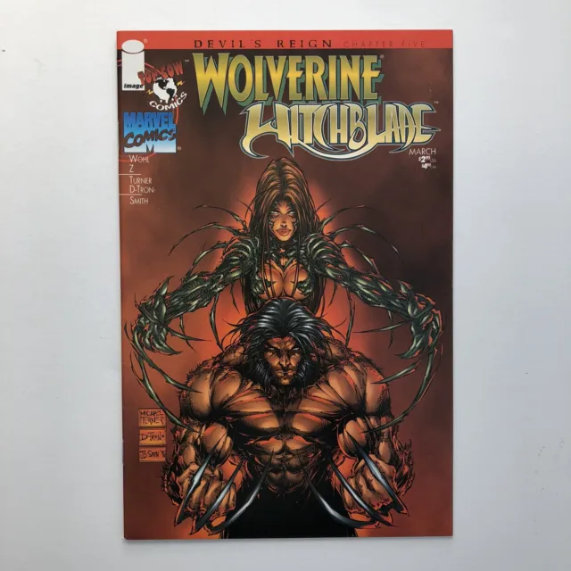 Wolverine Witchblade Devil's Reign #5A - (1997) Top Cow/Marvel