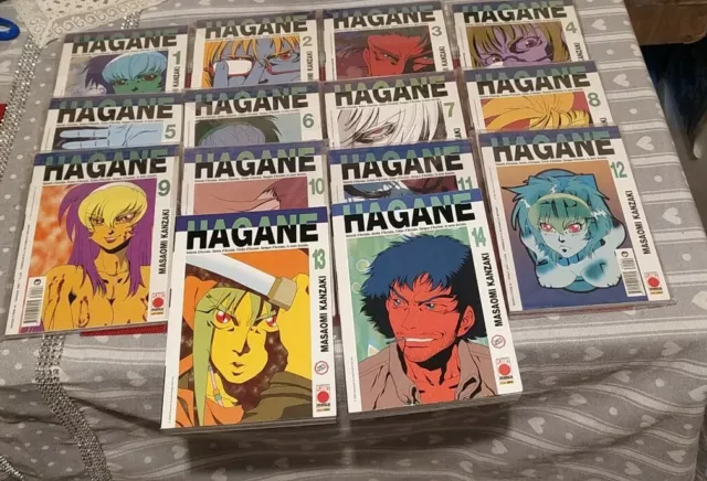 HAGANE serie quasi completa da 1 a 14 Planet Manga