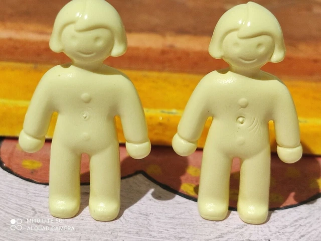 Pezzi Sciolti PLAYMOBIL - 2 Lazos Cravatte Bianche Per 3958, 3770, 3767, 3437, 4537, 5507, 5404