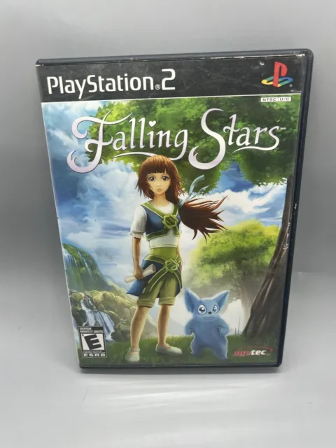 Falling Stars PlayStation 2 PS2 2008 with Manual Tested Working Good Disc