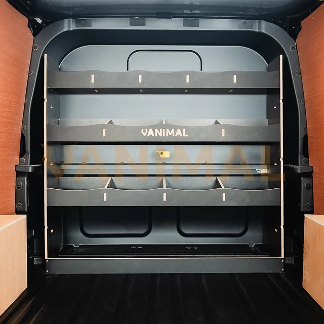Vw T7 Racking VW TRANSPORTER T7 Kombi Hexaboard Bulkhead Van Racking MakPac/Toolbox £ ...