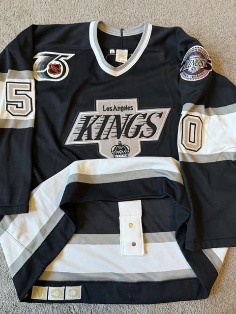 GAME WORN LOS Angeles Kings 1991-92 Mccosh LA Used Jersey Patch