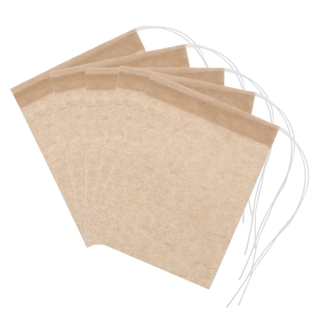 300 piezas bolsa de filtro de té desechable filtro de café bolsa de té bolsa de embalaje