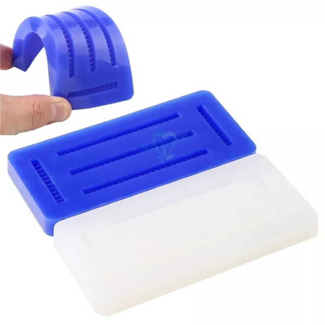 1pcs Dental Silicone Rubber Wax Rim Mold Individual Bite Block Tray Implant Mold