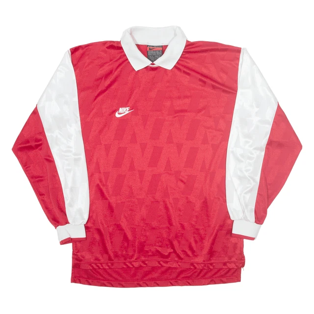 Vintage nike sales long sleeve polo