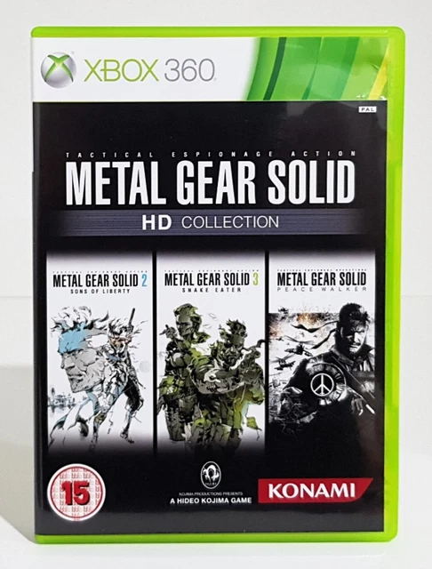 Metal gear solid legacy on sale collection xbox 360