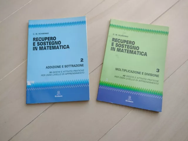 Recupero e sostegno in matematica vol. 6 - Schminke 2 volumi