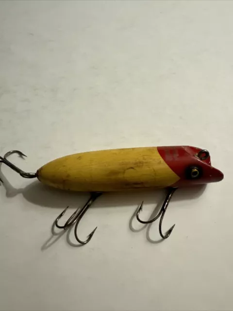 VINTAGE SOUTH BEND Oreno Fishing Lure Red And White 3 Hooks 4” $22.01 -  PicClick CA