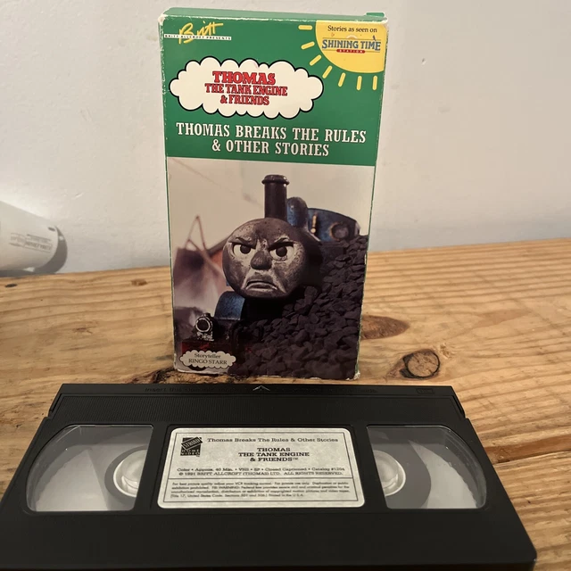 THOMAS THE TANK Engine - Thomas Breaks the Rules Other Stories (VHS ...