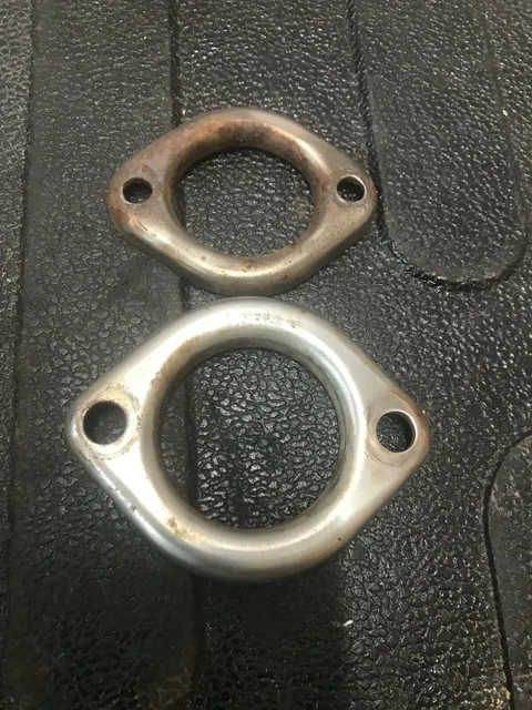 87  Yamaha xv535 virago exhaust header mount holder bracket set