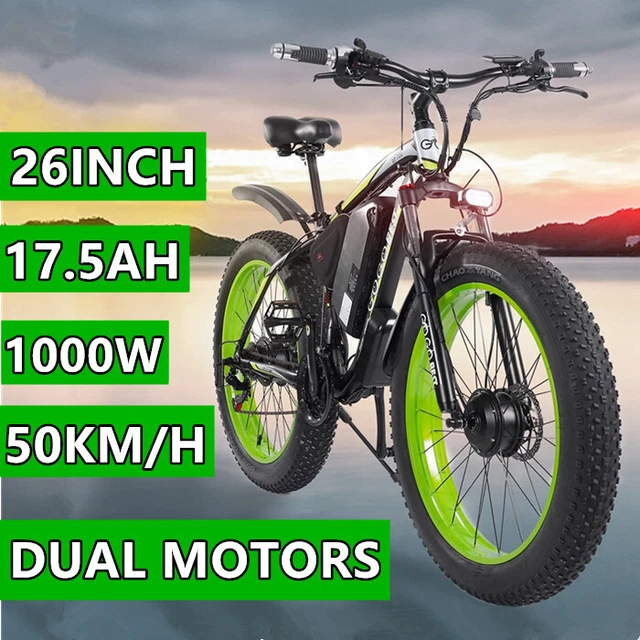 GOGOBEST GF700 ELECTRIC Bicycle E bike Dual motor 1000W Fat Tire