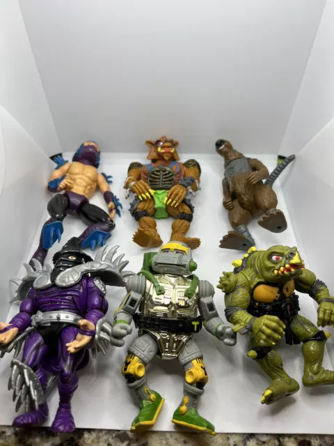 vintage tmnt action figures lot