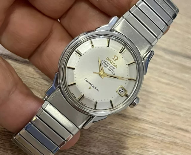 OMEGA CONSTELLATION PIE PAN Ref. 14900 STEEL 34mm VINTAGE WATCH FOR MEN