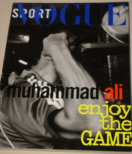 L'UOMO VOGUE MAGAZINE SPORT=2004/352=Muhammad Ali Cassius clay=cover magazine=