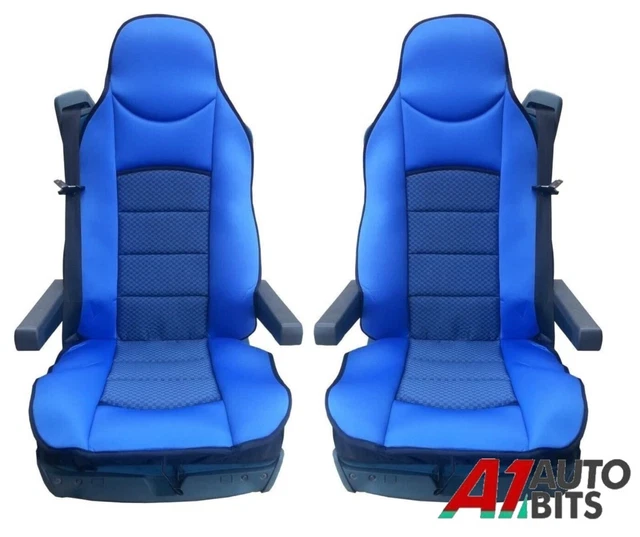 thumbnail image 2 of Premium Black Padded Seat Cover Cushion For DAF XF95, XF105, LF Trucks 2 of 4