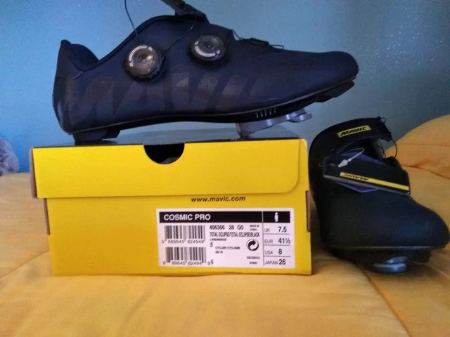 MAVIC COSMIC PRO ROAD SHOES Size 41 1/3 + OMAGGIO