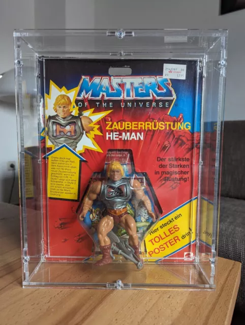 Masters of the Universe Motu Euro MOC OVP He-Man Promo Zauberrüstung He-Man