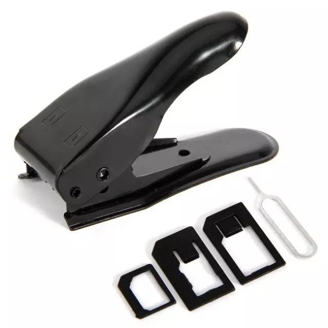 Pinza Sim Cutter Taglierina Taglia Scheda Cellulare Doppio Mini Nano Micro Smart