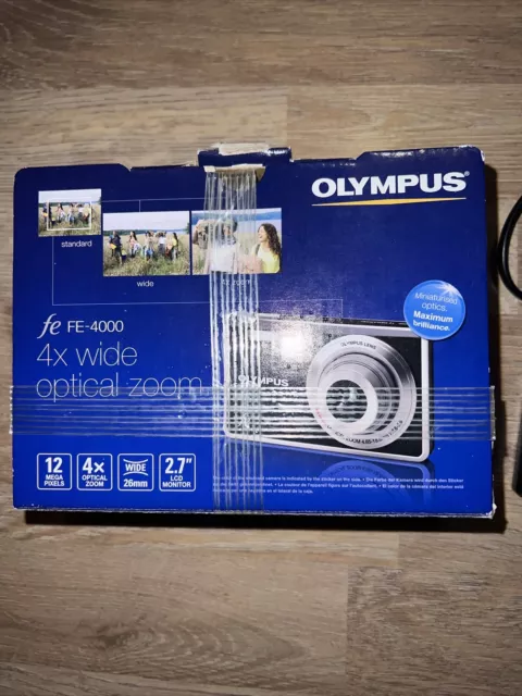 Olympus FE-4000 Digitalkamera - 12 MP - 4x Zoom - guter Zustand 2