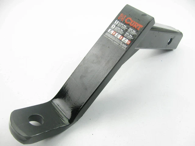 CURT 45090 Class 3 Ball Mount (2" Shank, 5,000 Lbs., 8" Drop, 11-1/2" Long)