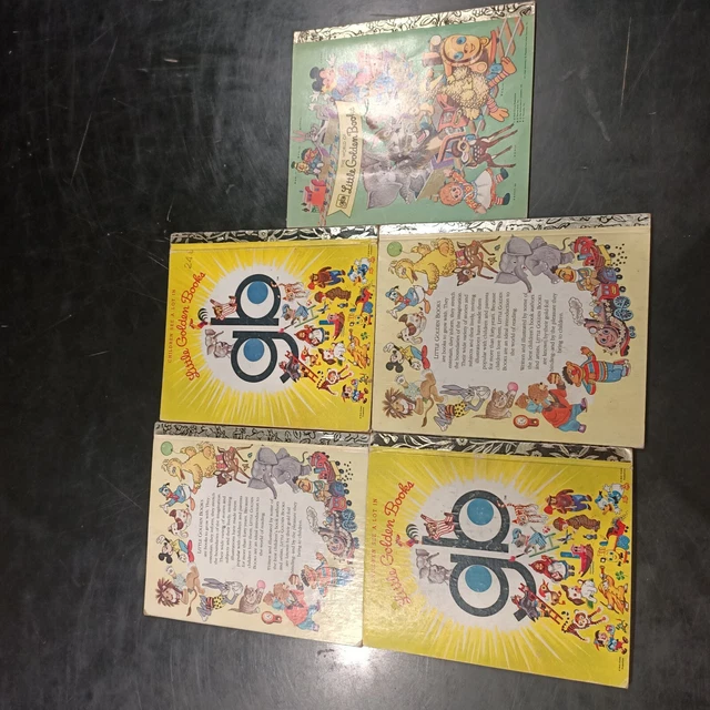 HUGE BULK LOT Bundle Golden Books Mixed Vintage To Modern Disney Bambi