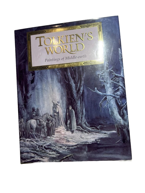 TOLKIEN'S WORLD PAINTINGS of Middle Earth 1992 The Lord Of The Rings ...