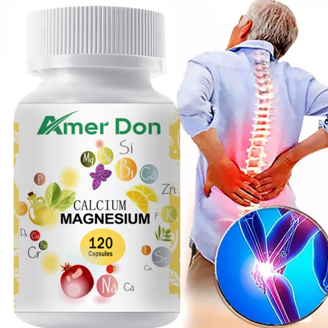 CALCIUM MAGNESIUM ZINC and Vitamin D - Bone & Joint health - Metabolism ...