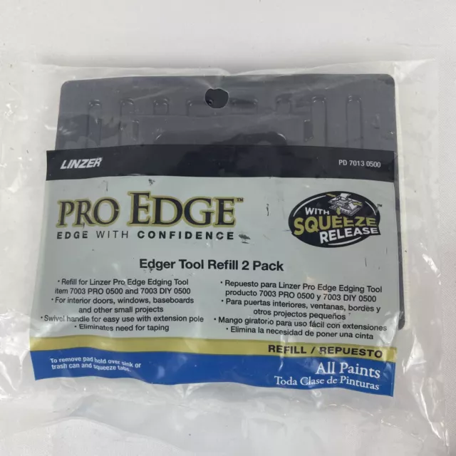 NOS Linzer Pro Edge Edger Tool Refill 2 Pack for 7003 PRO 0500 and 7003 DIY 0500