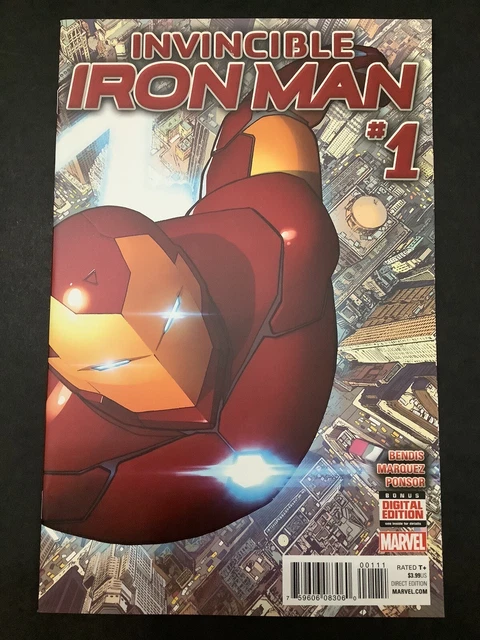 Invincible Iron Man #1 2015 Marvel Comics NM